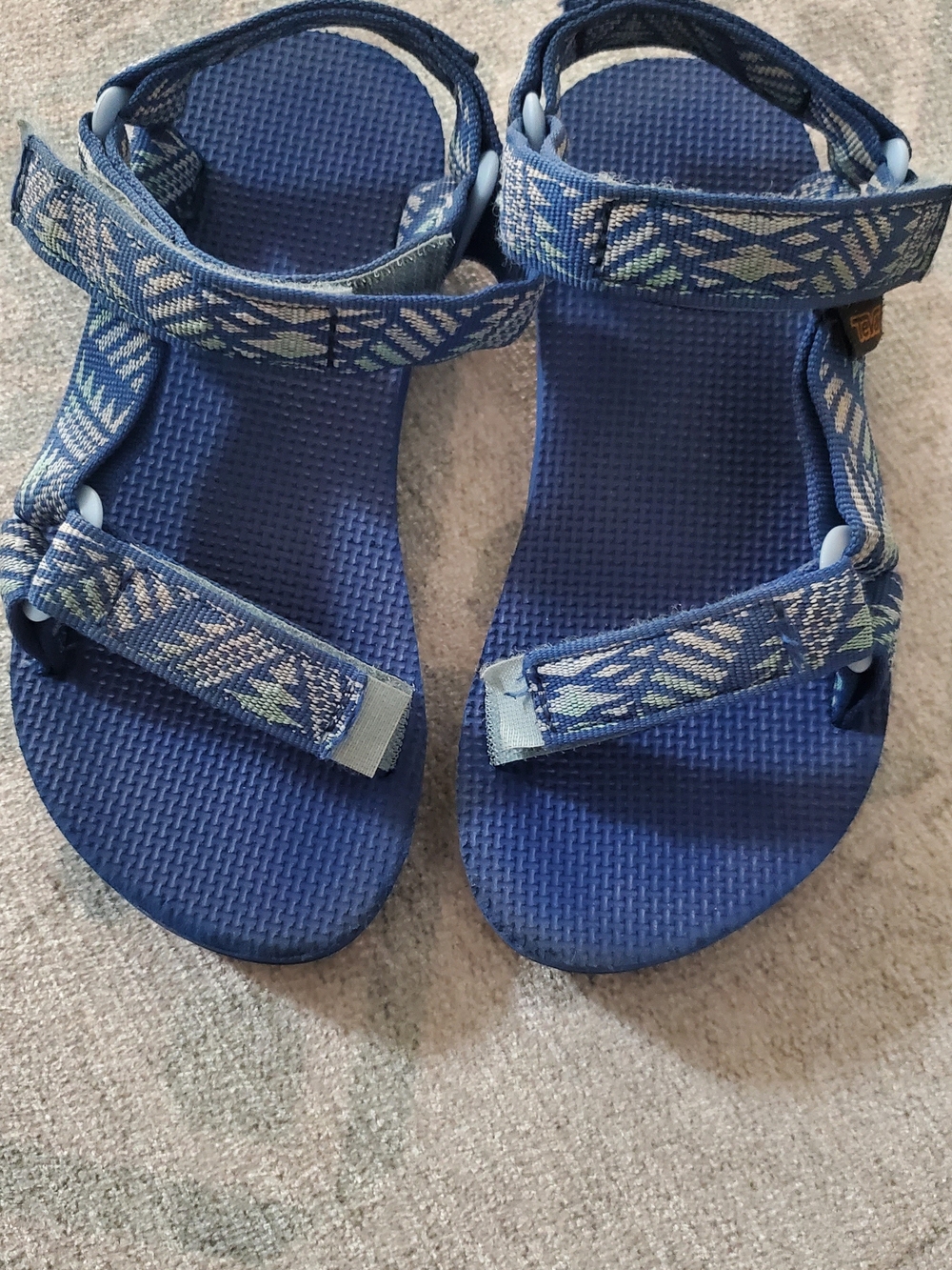 Blue Strappy Outdoor Sandals